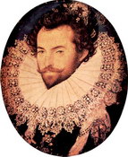 Sir Walter Raleigh by Nicholas Hilliard